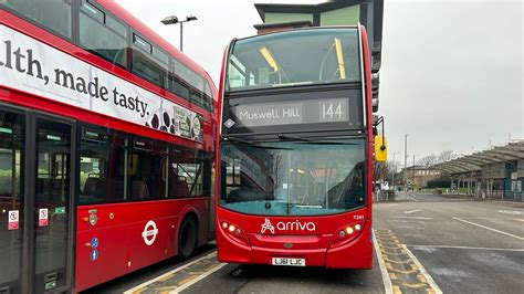 Full Route Visual Arriva London North Bus Route T Lj Ljc