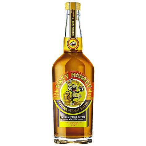 Dirty Monkey Banana Peanut Butter Whiskey 750Ml | Lisa's Liquor Barn