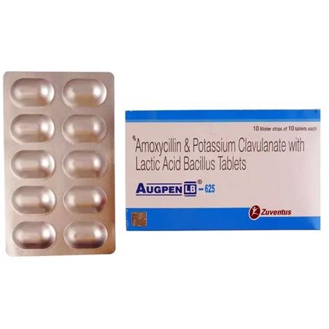 AUGPEN LB 625MG 10TAB Upto 15 00 Off Wellness Forever