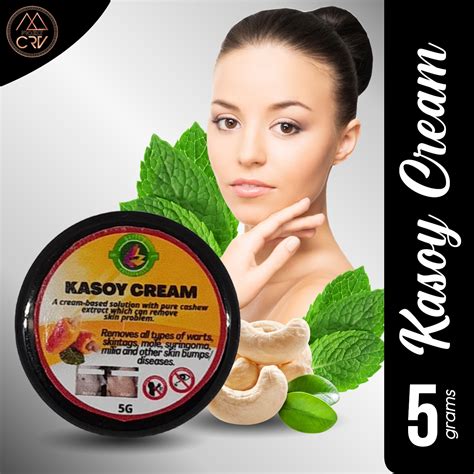 Original Kasoy Cream Grams Warts And Mole Remover Cream Pure