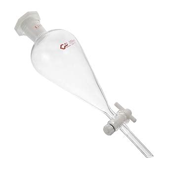 Baluue Imbuto Separatore Conico Rubinetto In Vetro Borosilicato Ml