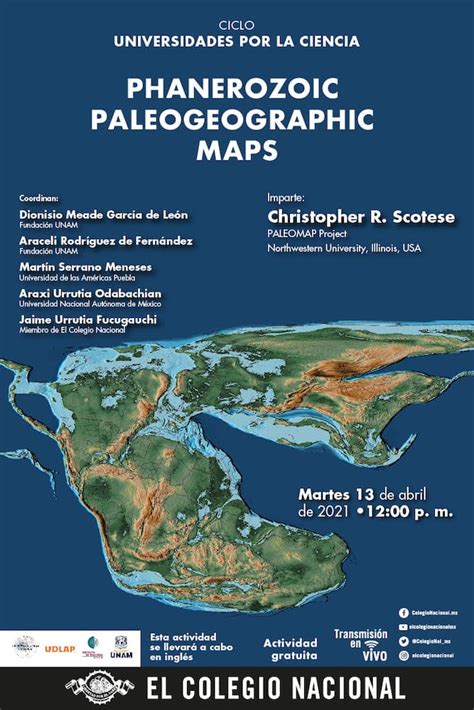 Phanerozoic Paleogeographic Maps Actividad El Colegio Nacional