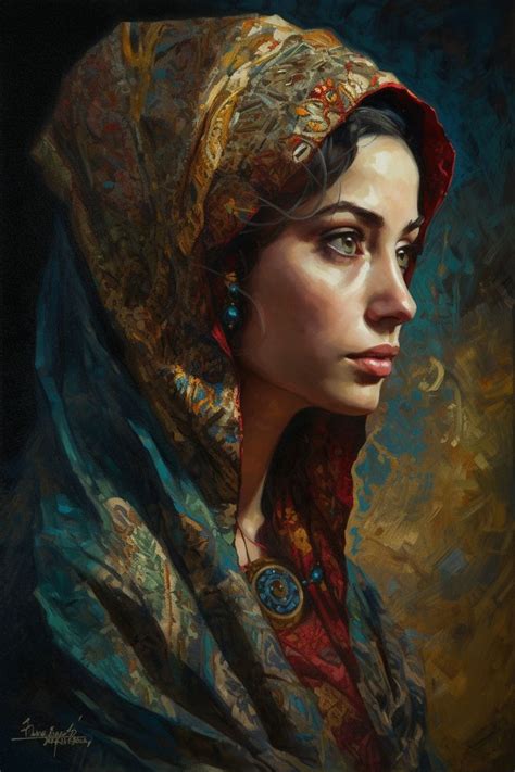 Pin By Oktb On Paintings Art Portrait Art Portrait