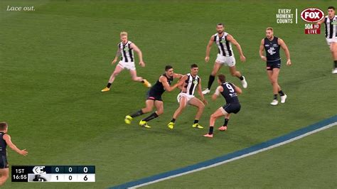 Carlton Vs Collingwood All Goals And Highlights First Half Round