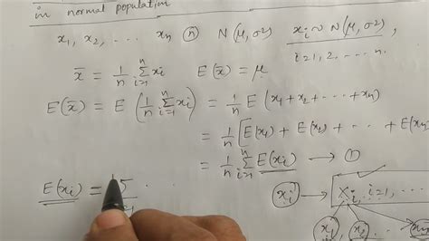 Sample Mean Is An Unbiased Estimator Of Population Mean In Normal