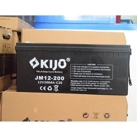 Jual Battery Vrla Kijo V Ah Aki Kering Kijo Deep Cycle V Ah