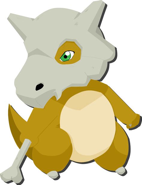 Download My Attempt At A Cubone Cartoon Full Size Png Image Pngkit