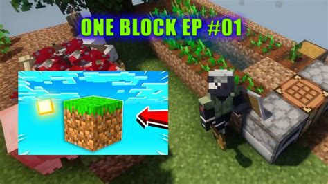 SOBREVIVO 100 Días en un ONE BLOCK en Minecraft HARDCORE EP 01 YouTube