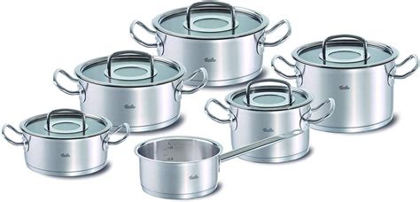 Fissler Original Profi Collection Rostfritt St L Grytset Delar