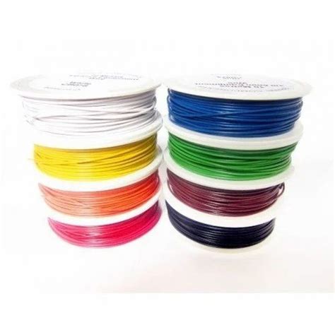 Copper Sq Mm Ptfe Insulated Hook Up Wires Packaging Type Bundle At