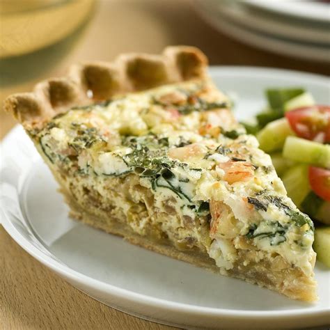 Shrimp And Spinach Quiche Recipe Eatingwell