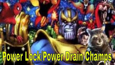 Best Power Lockpower Drain Champs Marvel Contest Of Champio Youtube