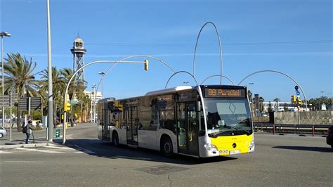 Autobuses Mercedes Benz Citaro Hybrid línea 88 Monbus Barcelona Mayo