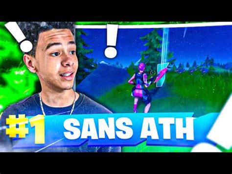 Je TENTE De FAIRE TOP 1 SANS ATH Sur FORTNITE Sans Viseur Build