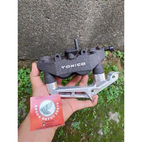 Jual Kaliper Tokico 4 Piston Caliper Tokico CB600 ZX10R Kanan Pnp Ninja