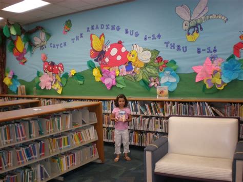 Catch The Reading Bug School Library Book Fair Reading Room