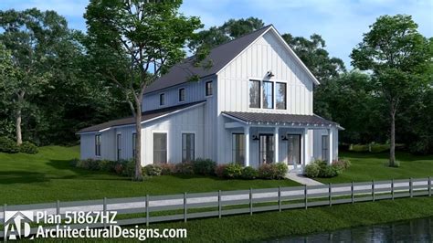 Bed Modern Farmhouse Tour House Plan Hz Featuring A Loft