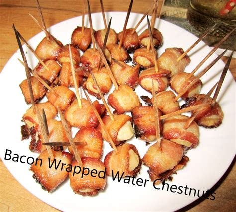 Bacon Wrapped Water Chestnuts