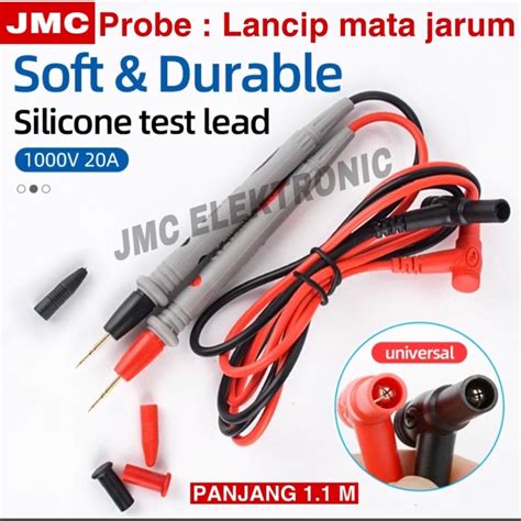 Jual Kabel Probe Multimeter Multitester Kabel Tester Jarum Amper