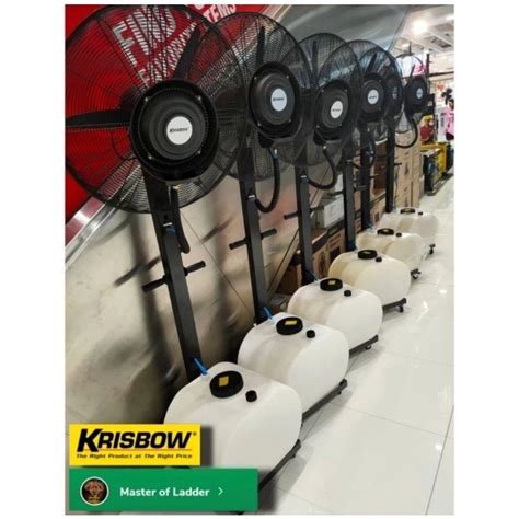 Jual Krisbow Misty Fan 60 L Kipas Angin Uap Air Embun 26 Inch Shopee