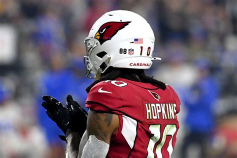 Cardinals Wr Deandre Hopkins Expected To Miss Rest Of Regular Season