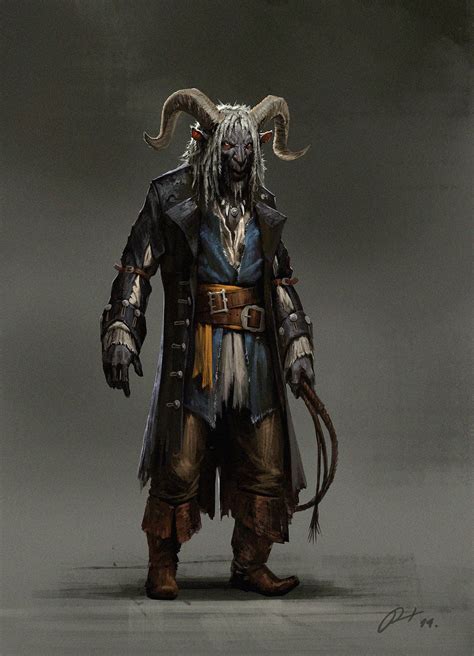 Slaver Roman Mindek Concept Art Characters Fantasy Monster Fantasy