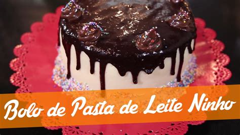 Bolo De Pasta De Leite Ninho Carol Fiorentino Tudo Junto E Misturado