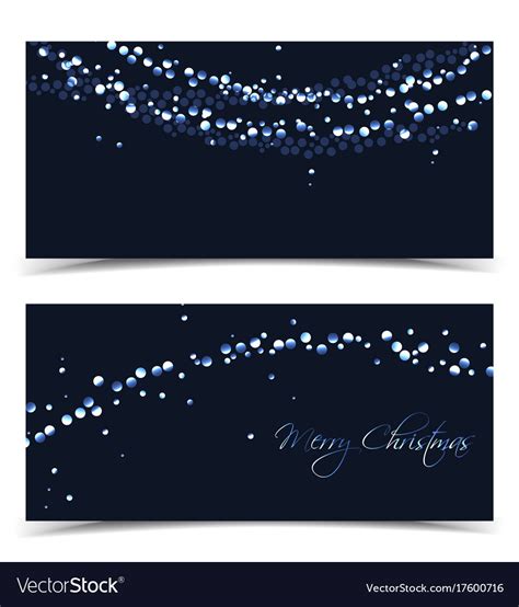 Christmas string lights Royalty Free Vector Image