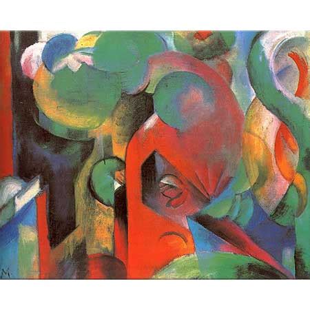 Franz Marc Kompozisyon Stanbul Sanat Evi