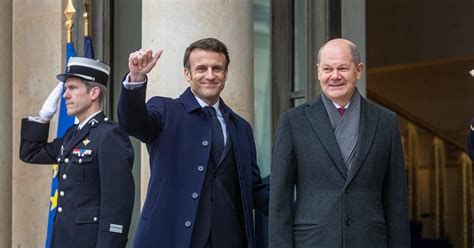 Macron Y Scholz Expresan Su Apoyo A Ucrania Inquebrantable Y