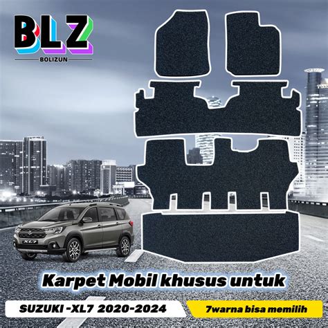 Jual BOLIZUN Karpet Mobil Custom SUZUKI XL7 2020 2024 3 Baris Dan