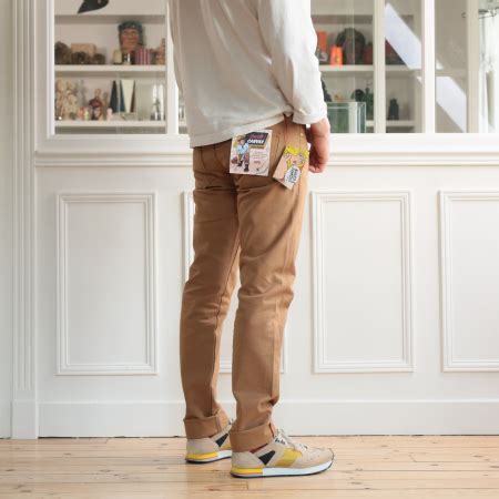 Naked Famous Superguy Duck Canvas Selvedge