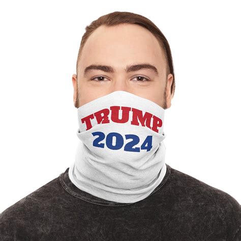 Trump 2024 Face Scarf Votemaxxing