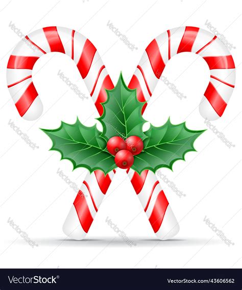 Christmas candy stock Royalty Free Vector Image