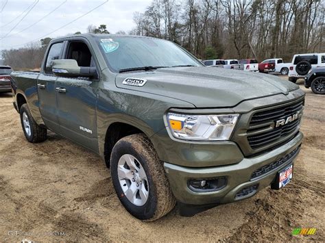 Olive Green Pearl Ram Big Horn Quad Cab X Photo