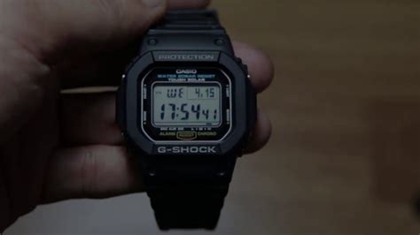 Casio G Shock G 5600e 1 Youtube