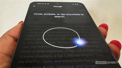 Android Will Soon Let You Use Circle To Search On Messaging Bubbles
