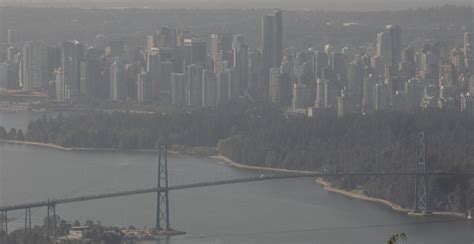 Air Quality Advisory Issued For Metro Vancouver And Fraser Valley News