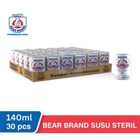 Jual Bear Brand Susu Beruang 140ml 1 Karton Isi 30 Exp Maret 2024