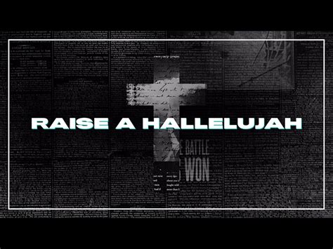 Raise A Hallelujah 5 Seeing Sounds Sermonspice