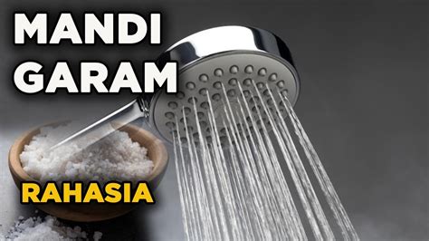 Simak Baik Baik Rahasia Manfaat Mandi Air Garam YouTube