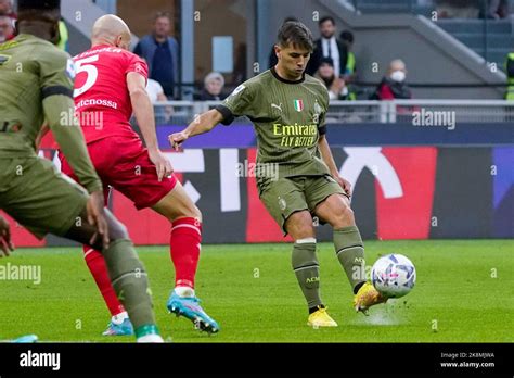 San Siro Stadium Milan Italy October Brahim Diaz Ac Milan