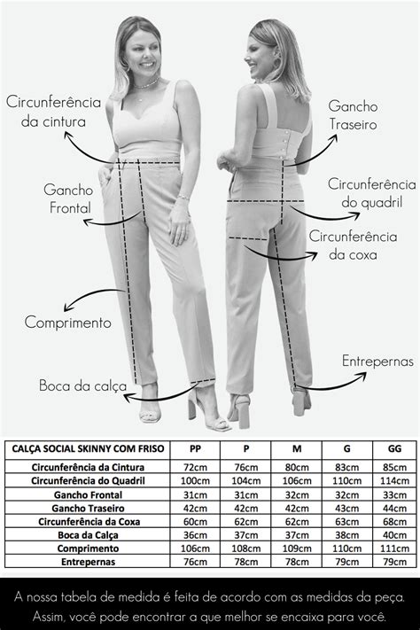 Cal A Social Skinny Friso Crepe Verde Cal A Social O Lado Cool