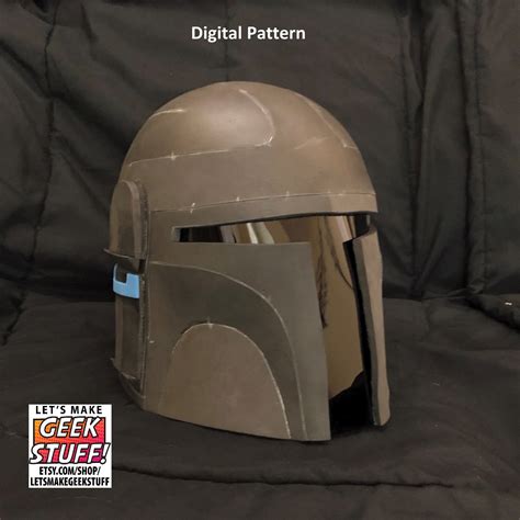 Mandalorian Helmet Template Beskar Armor EVA Foam Mandalorian Canada