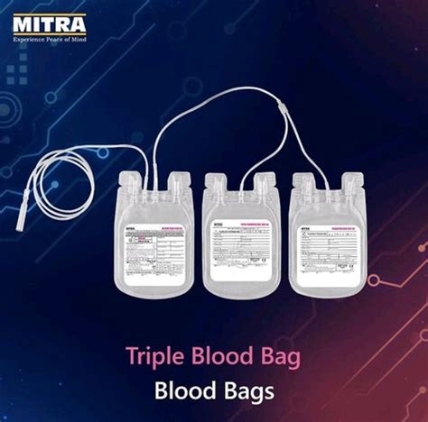 350ml Mitra Triple Blood Bag At Rs 179 Piece In Prayagraj ID 23925514112