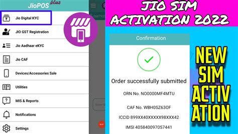 Jio Pos Plus New Sim Activation Jio Pos Plus Sim Port Kaise Kare