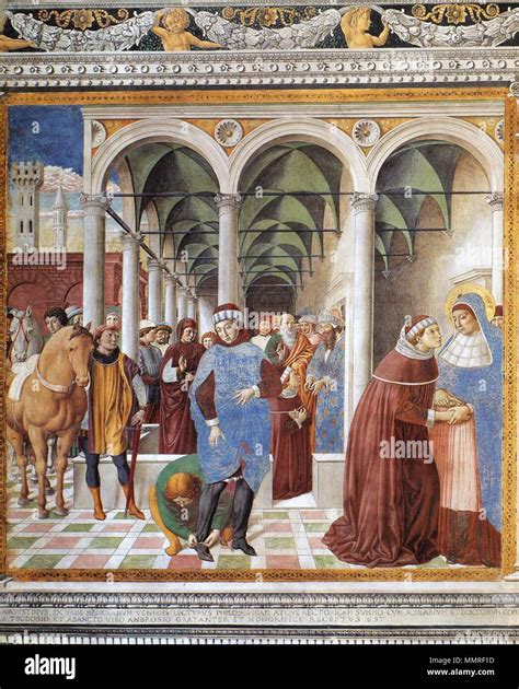 Benozzo Gozzoli Augustine Milan Hi Res Stock Photography And Images Alamy