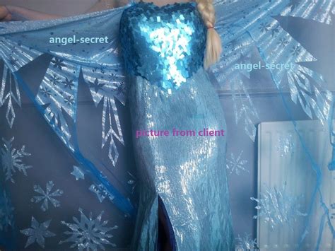 Cl8 Big Frozen Adult Size Elsa Cape 2 Meters Wide Frozen Silver