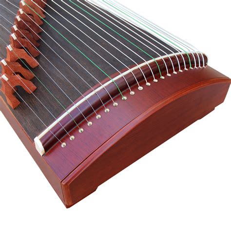 Buy Exquisite Travel Size Rosy Sandalwood Guzheng Instrument Chinese Harp