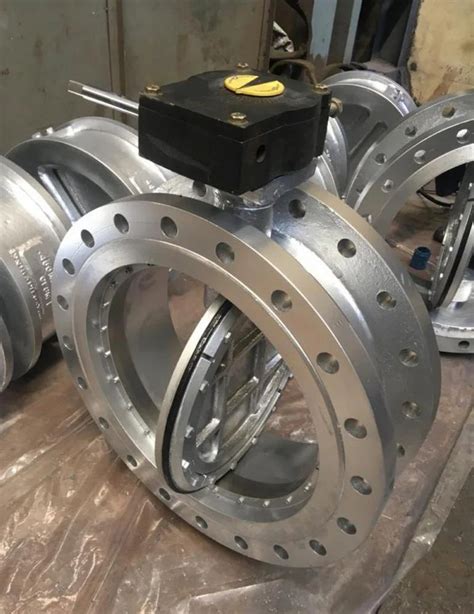 Triple Eccentric Wafer Type Butterfly Valve Metal Soft Seated At Rs